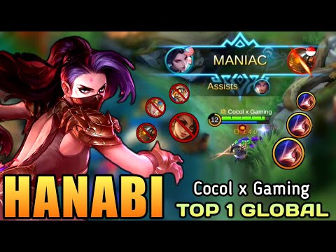 Hanabi MANIAC !! Viper Skin Late Game Monster - Top 1 Global Hanabi by Cocol x Gaming - MLBB