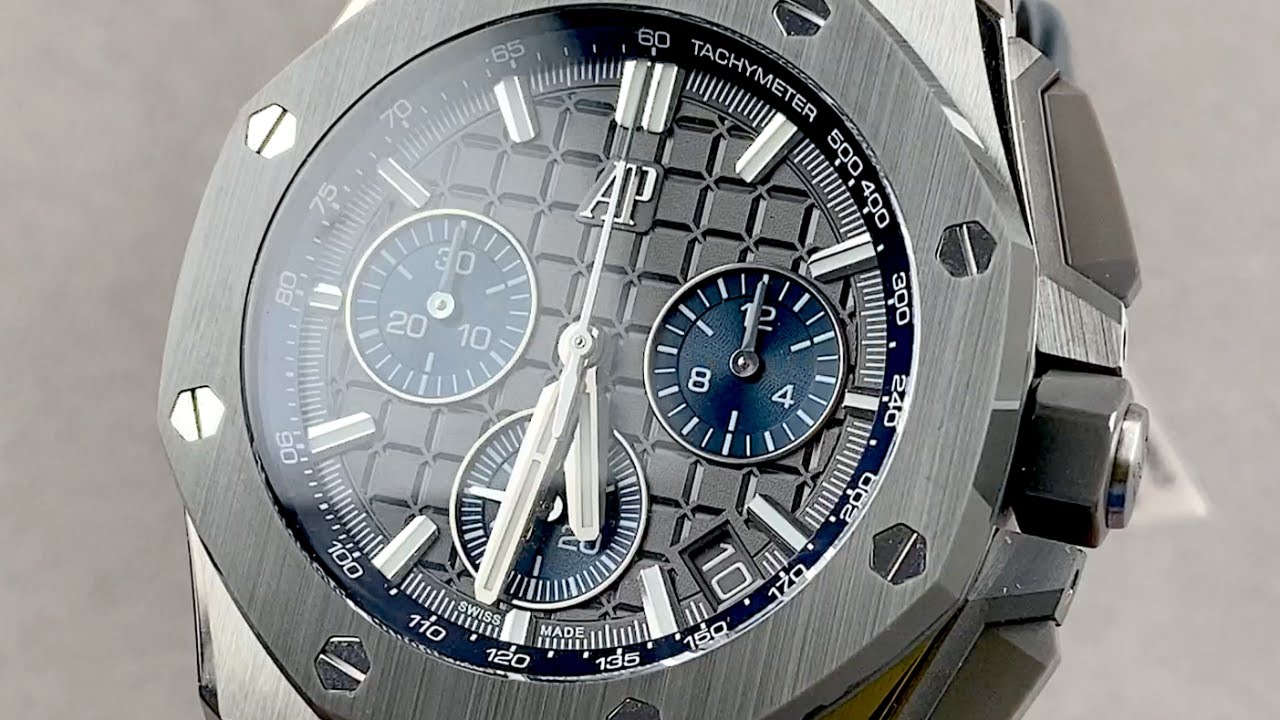 Watch Now 2021 43MM Audemars Piguet Royal Oak Offshore Chronograph 26420IO.OO.A009CA.01 Audemars Piguet Review 2021 43MM Audemars Piguet Royal Oak Offshore Chronograph 26420IO.OO.A009CA.01 Audemars Piguet Review