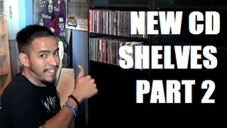 NEW CD SHELVES PART 2 (ENTIRE CD COLLECTION)