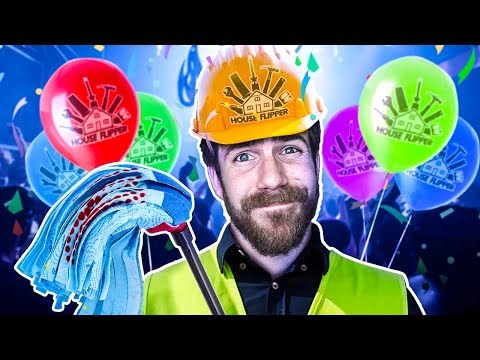 THE CRAZIEST HOUSE PARTY CLEANUP - House Flipper #4