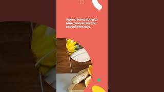 Gengibre Com Laranja e Canela |Desfrute do chá de laranja com canela e gengibre#shorts