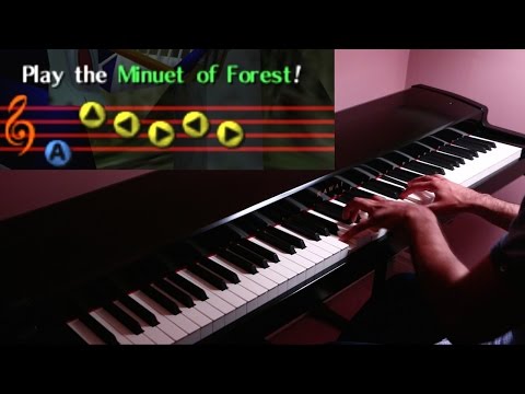 The Legend of Zelda - Minuet of Forest - Jazz Piano Video