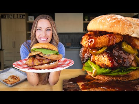 Cowboy Style Grilled Chicken Sandwich