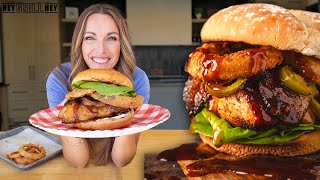 Cowboy Style Grilled Chicken Sandwich