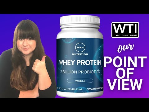 MRM Whey Protein Powder - WTI product video review