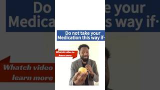 Do not take your medication this way if …. #healthylifestyle #healthful #healthyliving