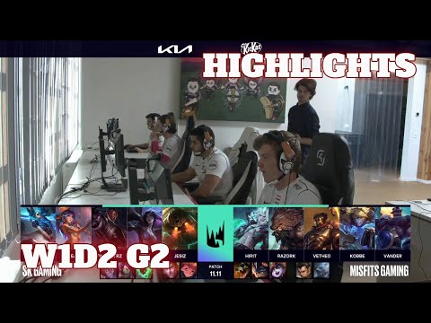 SK vs MSF - Highlights | Week 1 Day 2 S11 LEC Summer 2021 | SK Gaming vs Misfits
