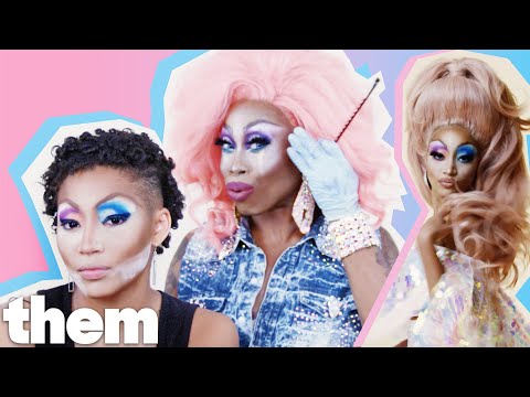 Monique Heart Gives Amandla Stenberg a Drag Makeover | Drag Me | them. Video