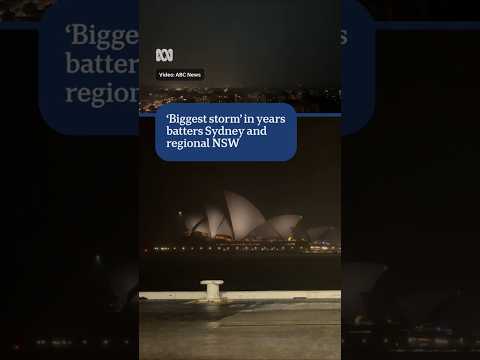 Severe storms batter large parts of NSW | ABC NEWS