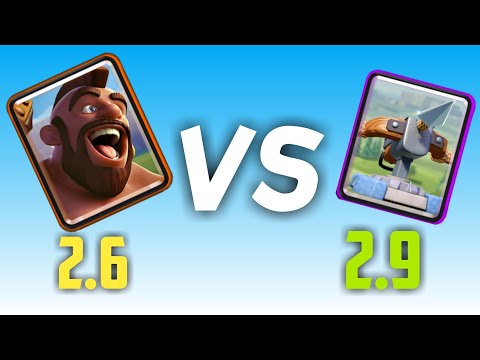 2.9 X-Bow deck VS 2.6 Hog Cycle | The Battle Between Two Classic Decks | Clash Royale