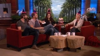 Ellen Throws Lady Antebellum&#39;s Hilary Scott a Baby Shower