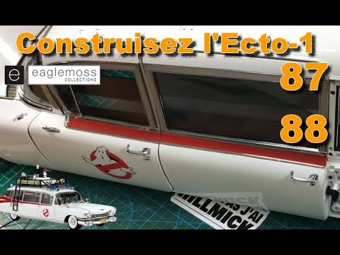 Construisez l'Ecto 1 de chez EAGLEMOSS numéros 87 et 88: Mise en place de la seconde porte.