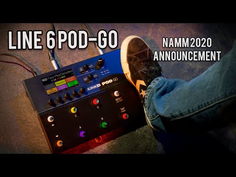 Line 6 POD GO - NAMM 2020 Announcement, Description and Discussion First Look