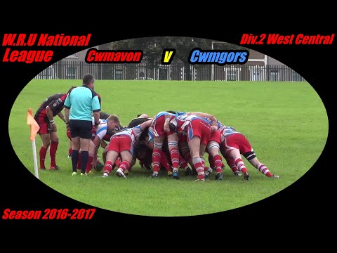 2.Cwmavon R.F.C  v  Cwmgors R.F.C  2016  -  2017
