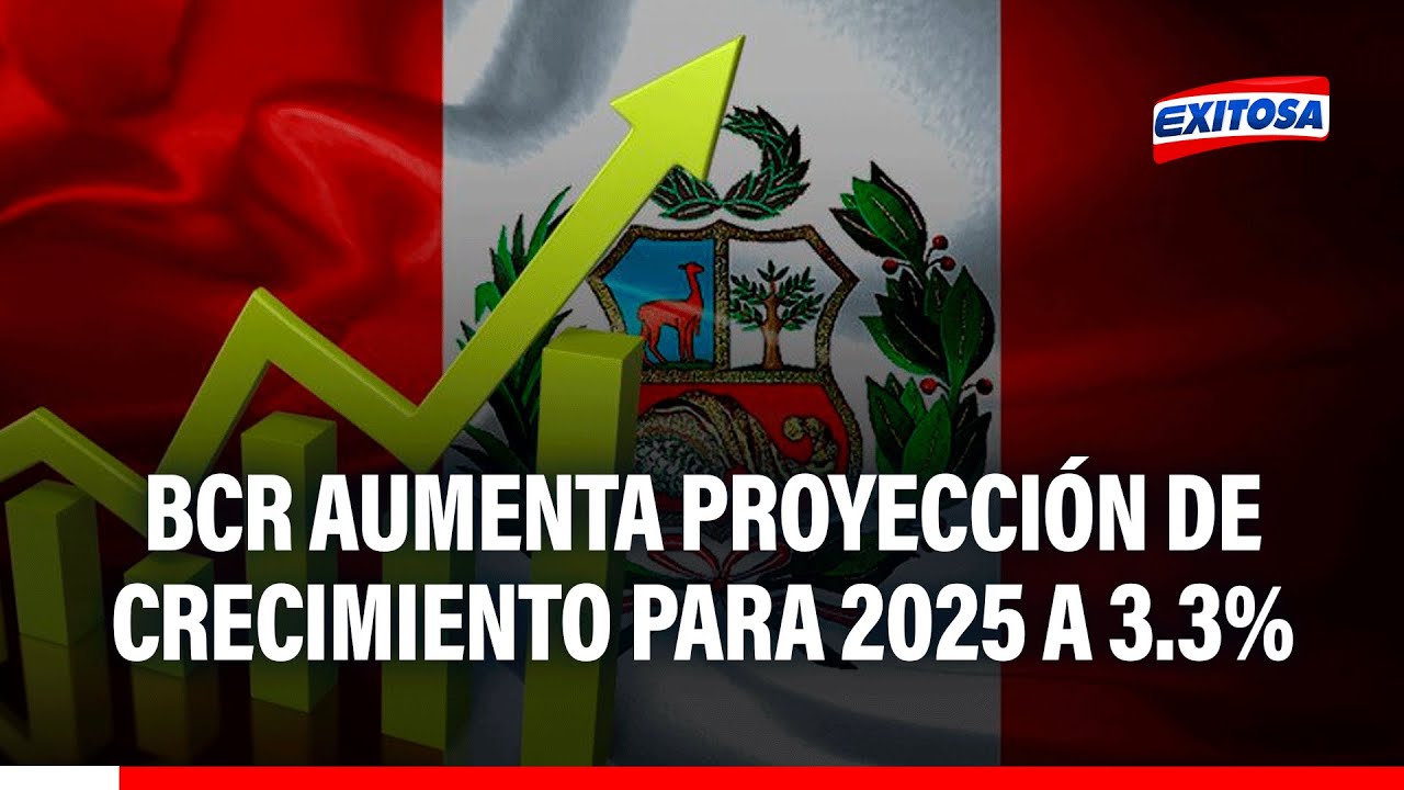 🔴🔵 BCR aumenta proyección de crecimiento para 2025 a 3.3%: "Es poco optimista"