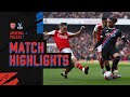 Match Highlights: Arsenal 4-1 Crystal Palace