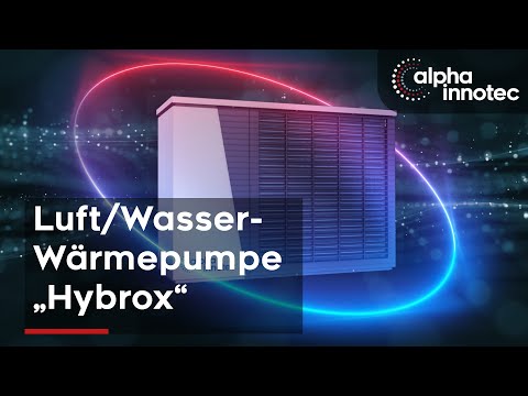 Luftwärmepumpe mit natürlichem Kältemittel "Hybrox" von alpha innotec