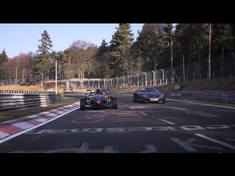 Scary stuff!!! Noble M600 VS Atom V8 la Nurburgring