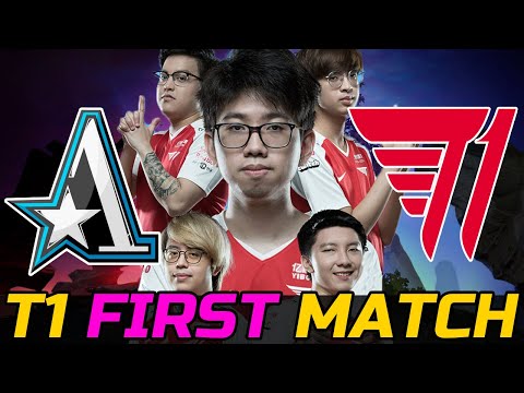 T1 FIRST PLAYOFF MATCH IN WEPLAY ANIMAJOR - T1 VS TEAM ASTER GAME 1