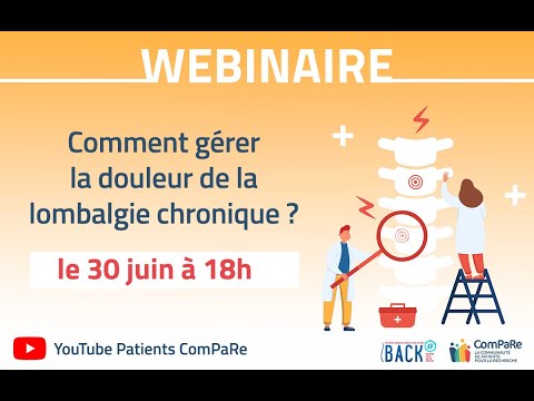 Séminaire lombalgie chronique