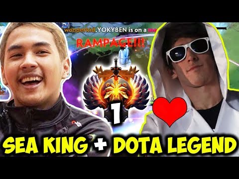 The Best Thing To See - IYD Sea King And Dendi Legend Of Dota On Same Team [First Time Ever]