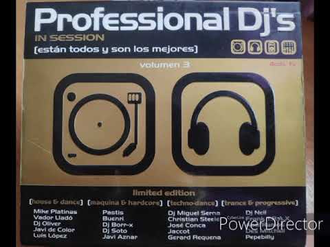 Professional DJ's Vol.3 (2000) - CD 4 Techno & Dance M. Serna, C. Steele, Conca, Jaccot y Requena.