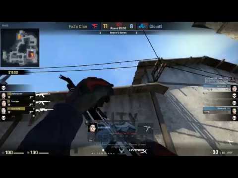 C9 autimatic HG kill on olof / ELEAGUE Grand Final Boston Major 2018