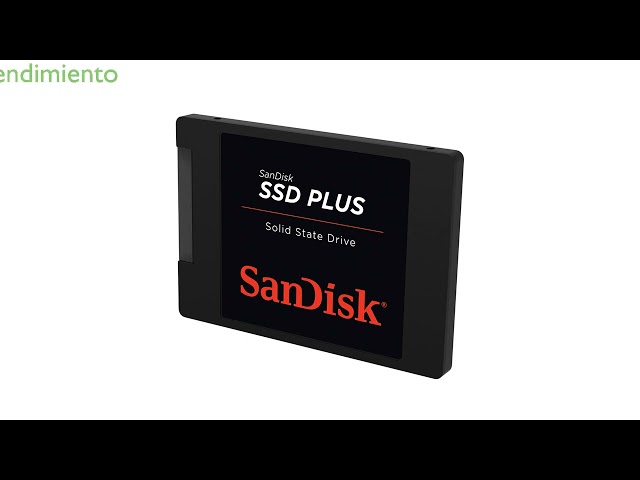 Vídeo relacionado con SanDisk SSD Plus 2.5" 250GB, SATA III SSD, Velocidad de Lectura con hasta 545 MB/s, 505 MB/s de Escritura, Fácil actualización para Arranque, Apagado y Carga