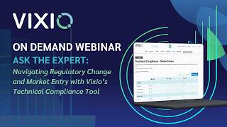 On demand webinar: Navigating regulatory change with Vixio’s Technical Compliance Tool