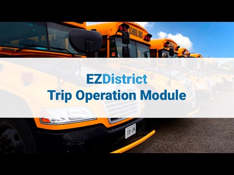 EZDistrict - Módulo de Operação de Viagem
