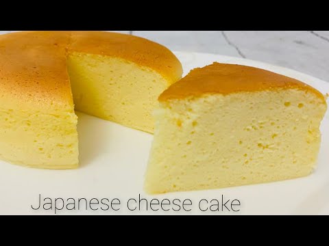 Japanese Cheesecake - Easiest Jiggly Cotton Cheese cake Recipe | Sreeja's kitchen cakes and bakes