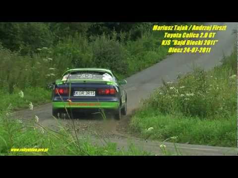 Mariusz Tajak / Andrzej Firszt Toyota Celica 2.0 GT - KJS "Rajd Biecki 2011" Biecz 24-07-2011