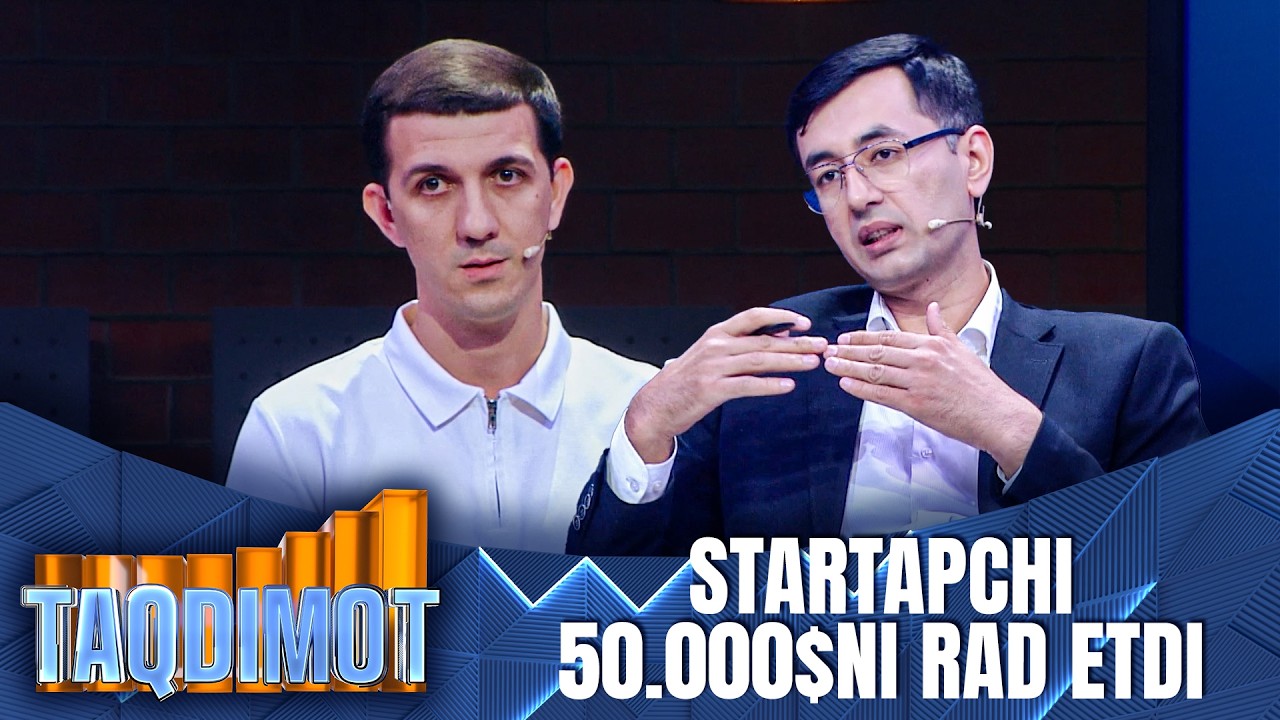TAQDIMOT 2-mavsum 3-son — Startapchi 50.000$ni rad etdi