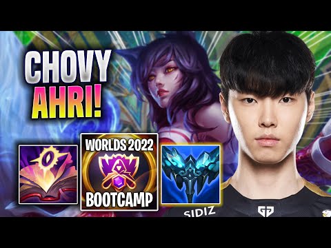 CHOVY IS A GOD WITH AHRI! - GEN Chovy Plays Ahri MID vs Gragas! | Bootcamp 2022