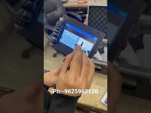 Handheld Inkjet Printer for Batch Coding