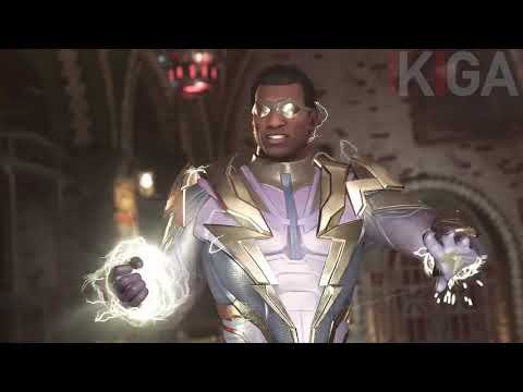 BLACK LIGHTNING ALL MIRROR MATCH DIALOGUES & VICTORY ANIMATION WINNING POSE - INJUSTICE 2 2020