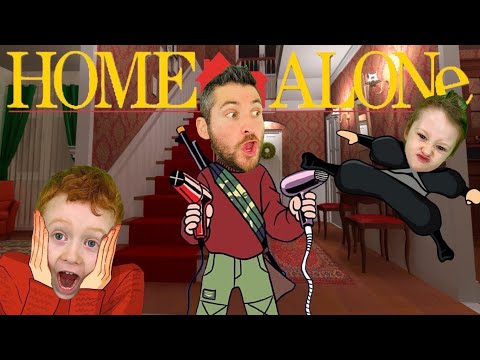 HOME ALONE! (Video Game Workout For Kids)
