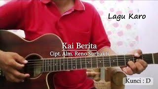 Download lagu Lagu Karo 'Kai Berita' Cipt. Alm. Reno Surbakti mp3