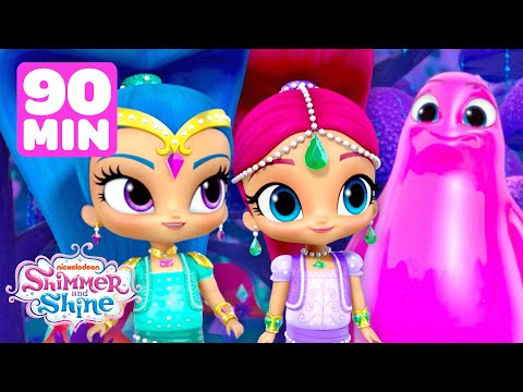 Shimmer & Shine Make Wishes Come True in Zahramay Falls! #2 w/ Leah | 90 Minutes | Shimmer and Shine