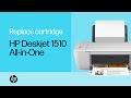 Replacing a Cartridge - HP Deskjet 1510 All-in-One ...