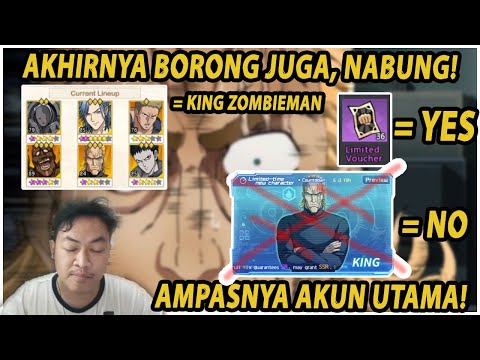 🔥🔥AKUN UTAMA GACHA KING? BORONG & NABUNG!! LIMITED SQUAD DI ARENA!! - ONE PUNCH MAN:The Strongest