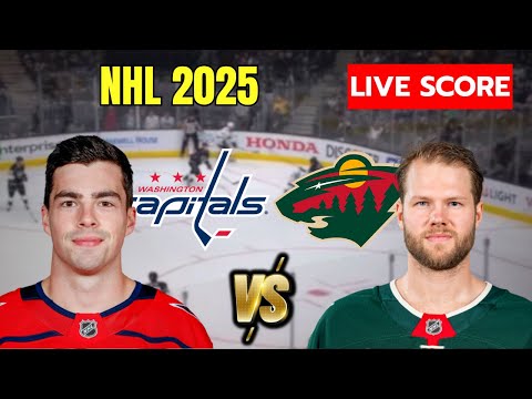 🔴 Washington Capitals vs Minnesota Wild | EN VIVO NHL | Live Score Update