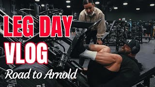 Prep Start! First Leg Workout for Arnold Classic 2026 