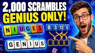 🔴 LIVE: Can You Unscramble All 2,000 🧠 Number & Word Genius Challenge day 1