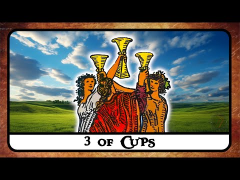 3 of Cups Tarot Card Meaning ☆ Reversed, Secrets, History ☆