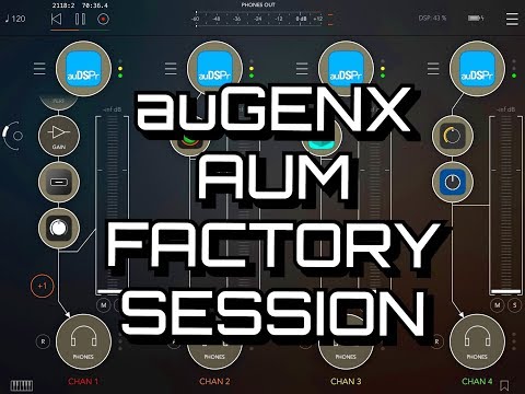 auGEN X - The Mad Scientist Sound Factory - AUM Session for the iPad