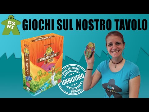 [Disinscatola] - 203 - Tutankhamun (unboxing) by MeepleOnTheRoad