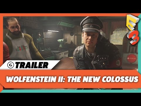 Wolfenstein II: The New Colossus - America Under Siege Trailer w/Commentary | E3 2017