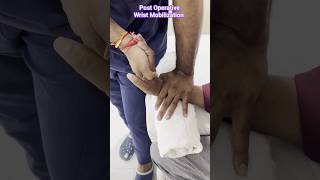 Wrist Surgery Exercises #postoperavephysiotherapy #postoperativecare #wriststrength #exercise