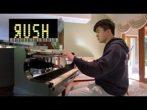 Rush E on a real piano but I play all the impossible parts